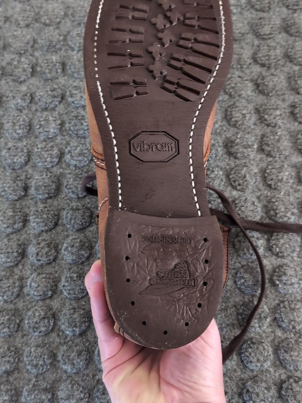 Red Wing Heritage Men's Six-Inch Boots Brown Size 13 Made In USA - Picture 8 of 8